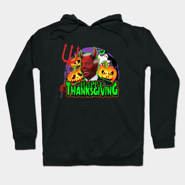 Biden Halloween Confused Happy Thanksgiving Devil Costume Hoodie by CultTees